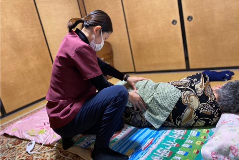 訪問鍼灸マッサージ無料体験を実施中!!